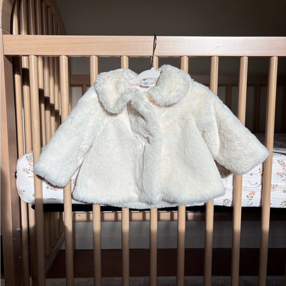 Nordstrom Kids Cream Puffer Coat